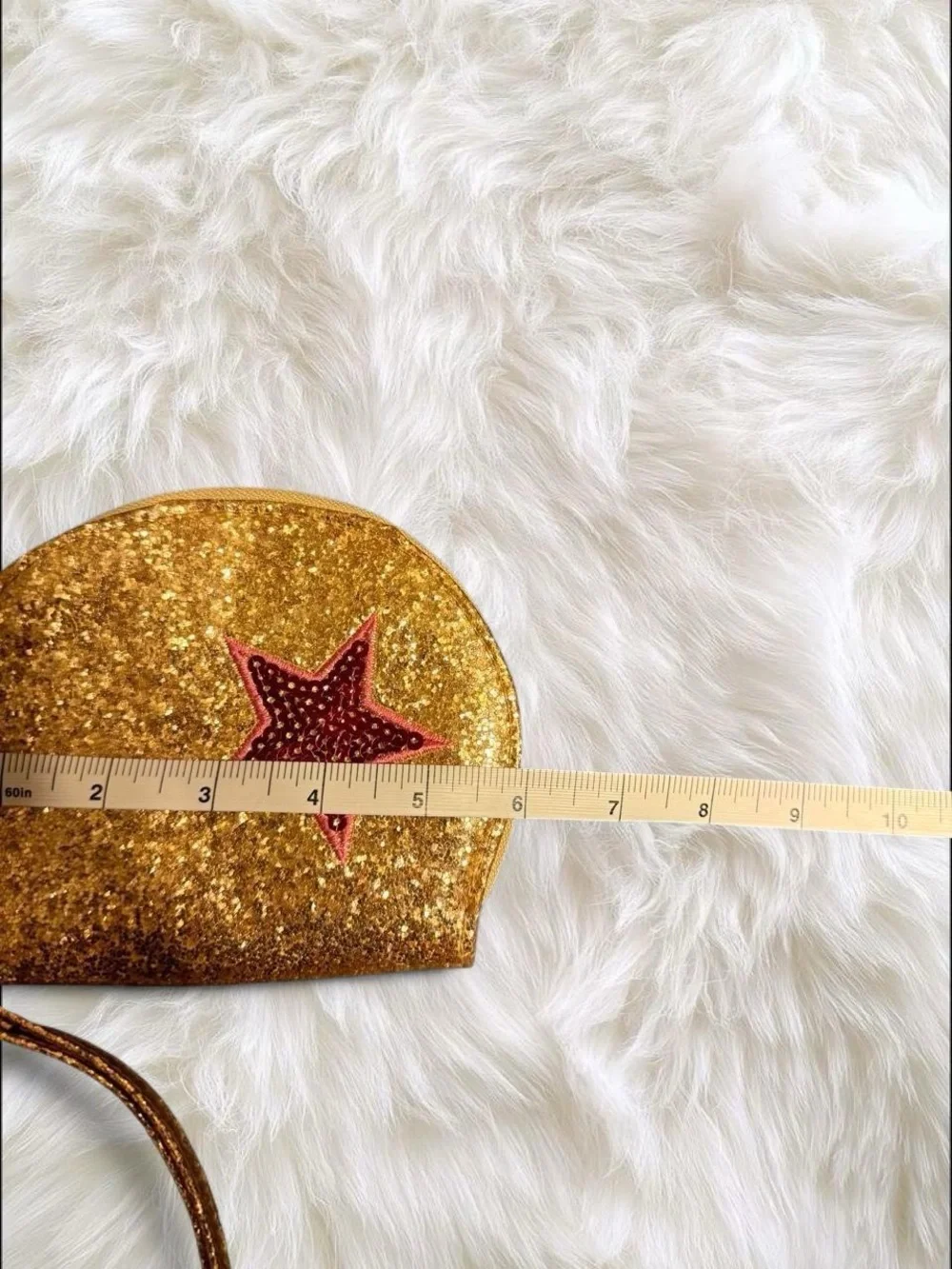 Y2K Gold Wristlet with Star Charm